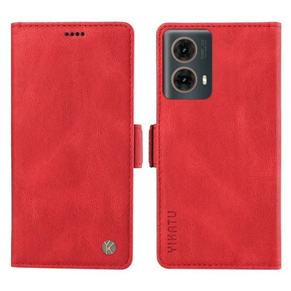 YIKATU YK-005 For Motorola Moto G85 5G / S50 Neo 5G Case Skin-Touch Leather Phone Cover