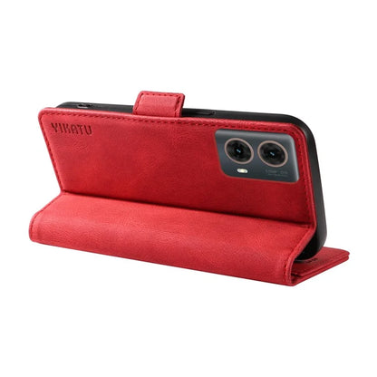YIKATU YK-005 For Motorola Moto G85 5G / S50 Neo 5G Case Skin-Touch Leather Phone Cover
