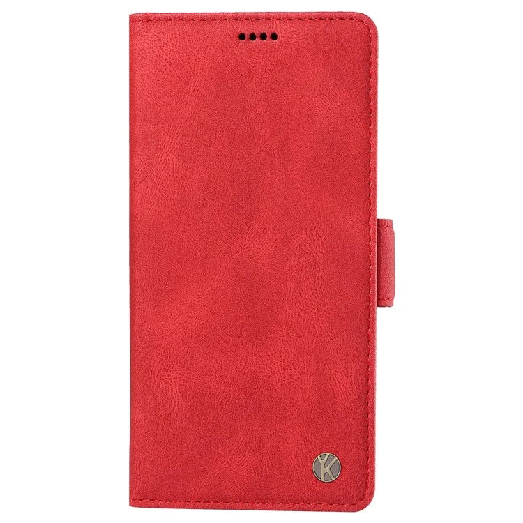 YIKATU YK-005 For Motorola Moto G85 5G / S50 Neo 5G Case Skin-Touch Leather Phone Cover