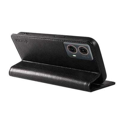 YIKATU YK-006 For Motorola Moto G85 5G / S50 Neo 5G Wallet Case Litchi Texture Leather Phone Cover