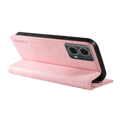 YIKATU YK-006 For Motorola Moto G85 5G / S50 Neo 5G Wallet Case Litchi Texture Leather Phone Cover