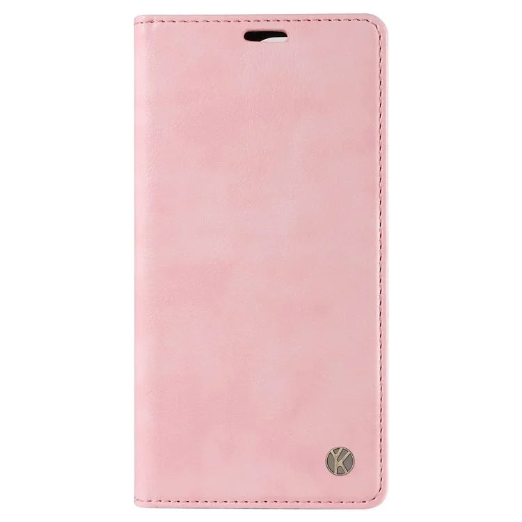 YIKATU YK-006 For Motorola Moto G85 5G / S50 Neo 5G Wallet Case Litchi Texture Leather Phone Cover