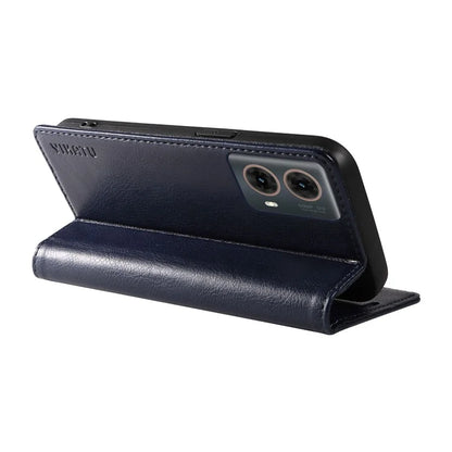 YIKATU YK-006 For Motorola Moto G85 5G / S50 Neo 5G Wallet Case Litchi Texture Leather Phone Cover