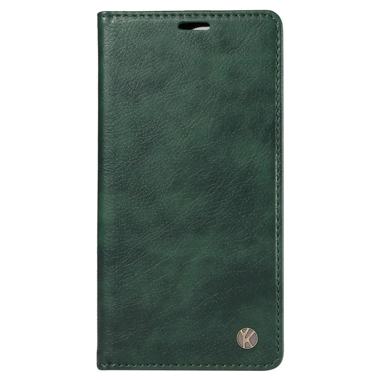 YIKATU YK-006 For Motorola Moto G85 5G / S50 Neo 5G Wallet Case Litchi Texture Leather Phone Cover
