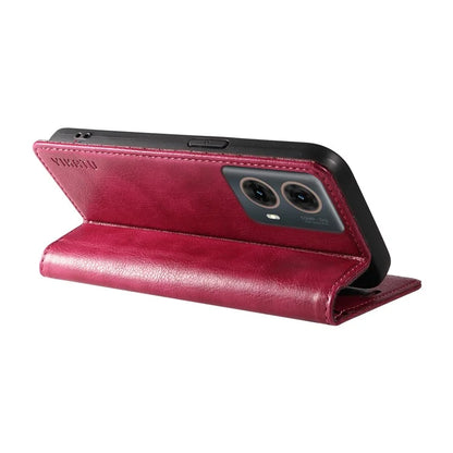 YIKATU YK-006 For Motorola Moto G85 5G / S50 Neo 5G Wallet Case Litchi Texture Leather Phone Cover