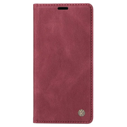 YIKATU YK-004 For Motorola Moto G85 5G / S50 Neo 5G Case Leather Phone Wallet Cover Skin-Touch