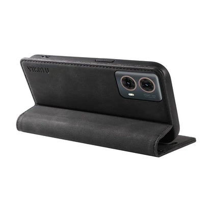 YIKATU YK-004 For Motorola Moto G85 5G / S50 Neo 5G Case Leather Phone Wallet Cover Skin-Touch