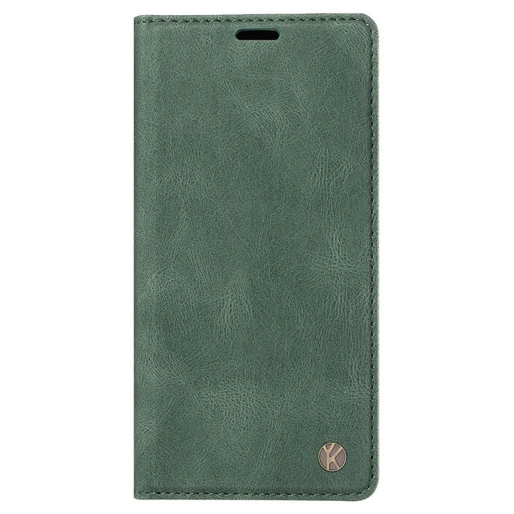 YIKATU YK-004 For Motorola Moto G85 5G / S50 Neo 5G Case Leather Phone Wallet Cover Skin-Touch