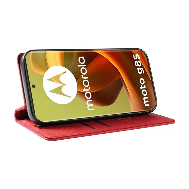 YIKATU YK-004 For Motorola Moto G85 5G / S50 Neo 5G Case Leather Phone Wallet Cover Skin-Touch