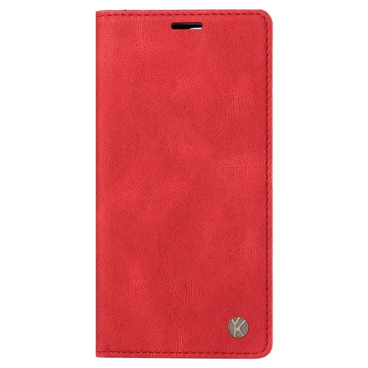 YIKATU YK-004 For Motorola Moto G85 5G / S50 Neo 5G Case Leather Phone Wallet Cover Skin-Touch