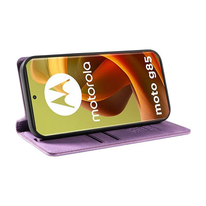 YIKATU YK-004 For Motorola Moto G85 5G / S50 Neo 5G Case Leather Phone Wallet Cover Skin-Touch