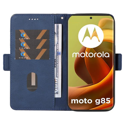 For Motorola Moto G85 5G / S50 Neo 5G Case Rhombus Leather Phone Cover with Wallet Stand