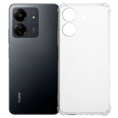 For Xiaomi Redmi 13C 4G / Poco C65 4G TPU Cover Enhanced Four Corner Clear Phone Case