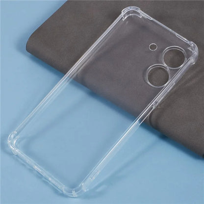 For Xiaomi Redmi 13C 4G / Poco C65 4G TPU Cover Enhanced Four Corner Clear Phone Case