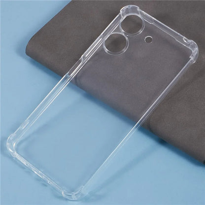 For Xiaomi Redmi 13C 4G / Poco C65 4G TPU Cover Enhanced Four Corner Clear Phone Case