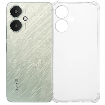 For Xiaomi Redmi 13C 5G  /  Poco M6 5G Clear Case Enhanced Four Corner TPU Phone Cover