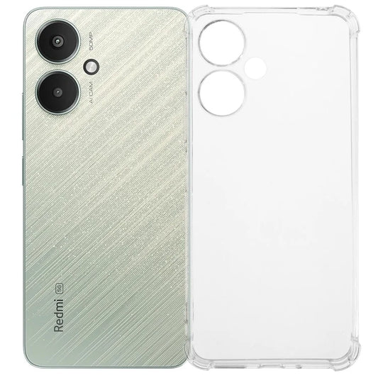 For Xiaomi Redmi 13C 5G  /  Poco M6 5G Clear Case Enhanced Four Corner TPU Phone Cover
