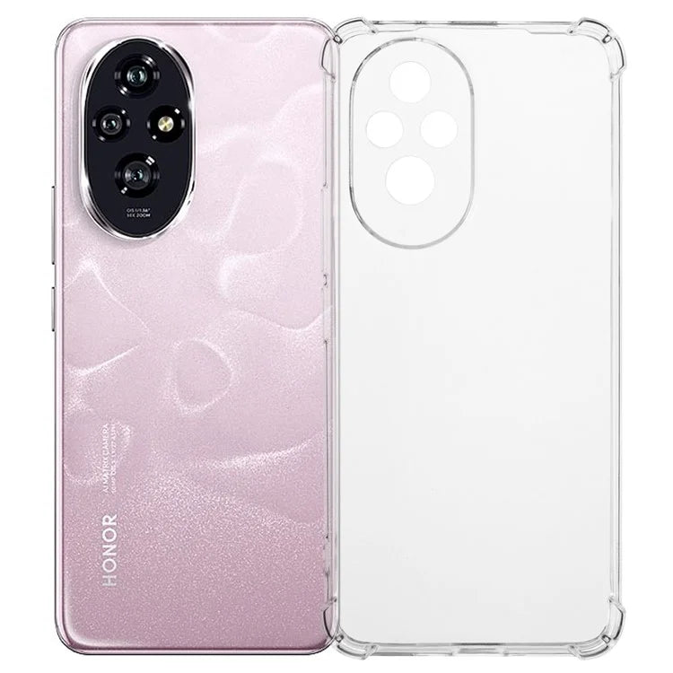For Honor 200 5G TPU Case Enhanced Four Corner Clear Phone Cover