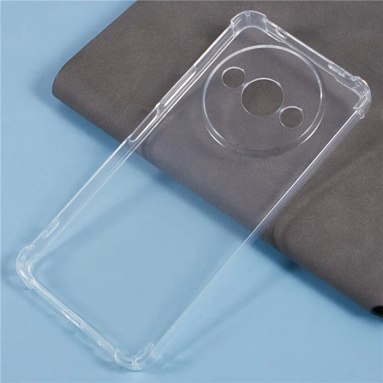 For Xiaomi Redmi A3 / Poco C61 4G Cover Reinforced Four Corner Clear TPU Phone Case
