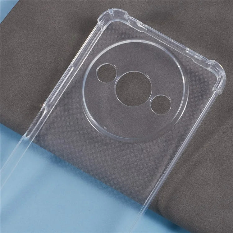For Xiaomi Redmi A3 / Poco C61 4G Cover Reinforced Four Corner Clear TPU Phone Case