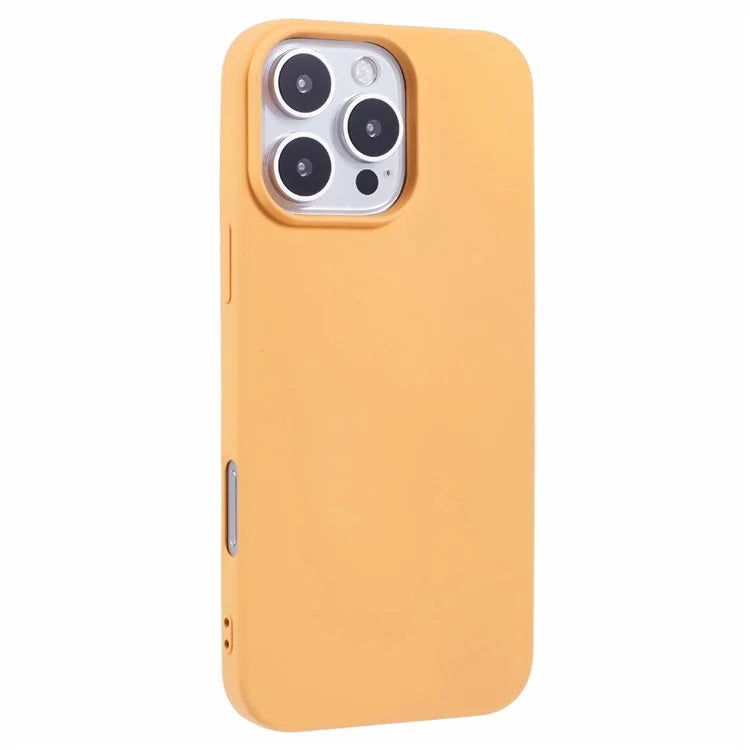 For iPhone 16 Pro Case Soft TPU Fiber Lining Protective Phone Cover