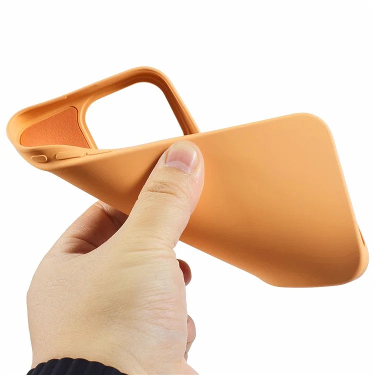 For iPhone 16 Pro Case Soft TPU Fiber Lining Protective Phone Cover