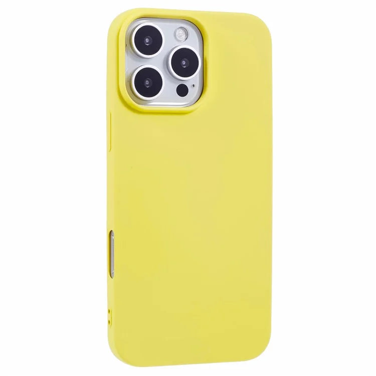 For iPhone 16 Pro Case Soft TPU Fiber Lining Protective Phone Cover