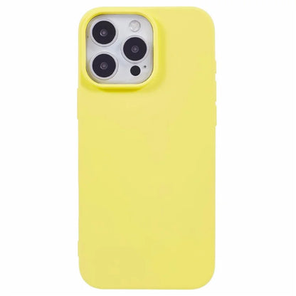 For iPhone 16 Pro Case Soft TPU Fiber Lining Protective Phone Cover