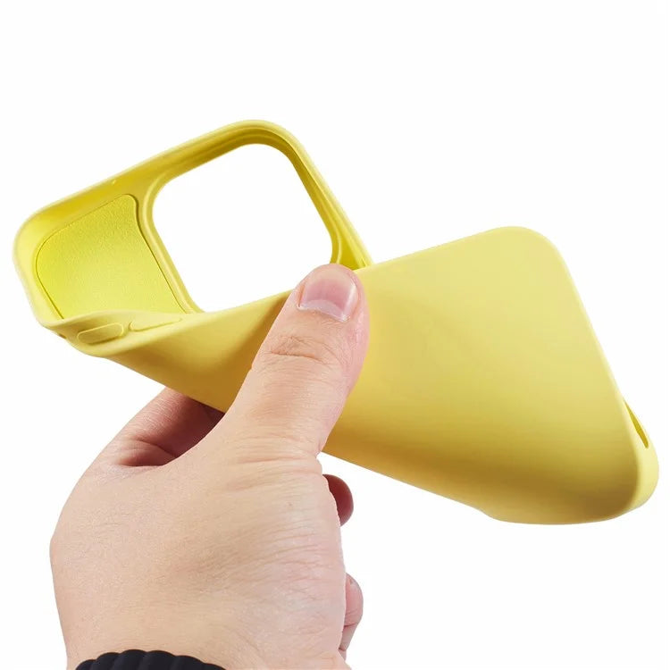 For iPhone 16 Pro Case Soft TPU Fiber Lining Protective Phone Cover