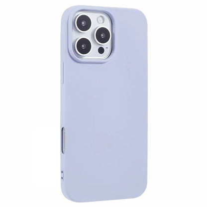 For iPhone 16 Pro Case Soft TPU Fiber Lining Protective Phone Cover