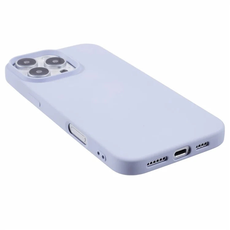 For iPhone 16 Pro Case Soft TPU Fiber Lining Protective Phone Cover