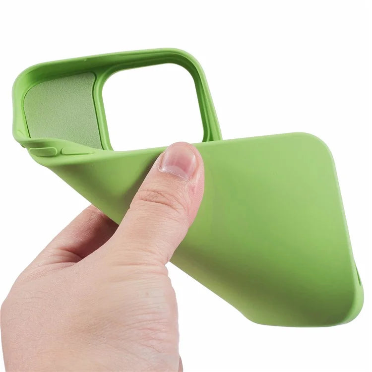 For iPhone 16 Pro Case Soft TPU Fiber Lining Protective Phone Cover