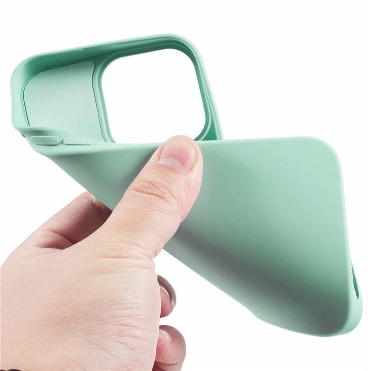 For iPhone 16 Pro Case Soft TPU Fiber Lining Protective Phone Cover