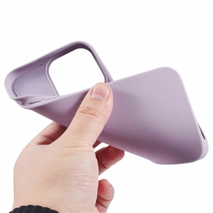 For iPhone 16 Pro Case Soft TPU Fiber Lining Protective Phone Cover