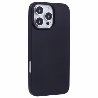 For iPhone 16 Pro Case Soft TPU Fiber Lining Protective Phone Cover