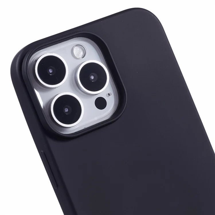 For iPhone 16 Pro Case Soft TPU Fiber Lining Protective Phone Cover