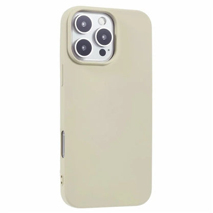 For iPhone 16 Pro Case Soft TPU Fiber Lining Protective Phone Cover