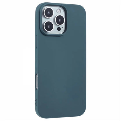 For iPhone 16 Pro Case Soft TPU Fiber Lining Protective Phone Cover