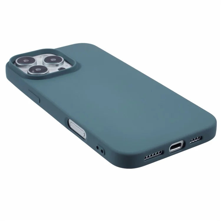For iPhone 16 Pro Case Soft TPU Fiber Lining Protective Phone Cover
