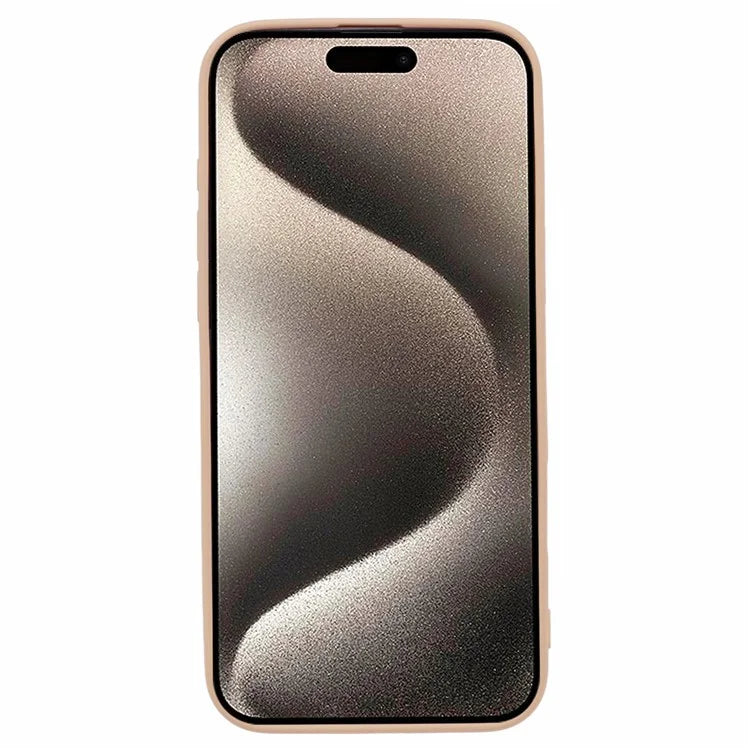 For iPhone 16 Pro Case Soft TPU Fiber Lining Protective Phone Cover