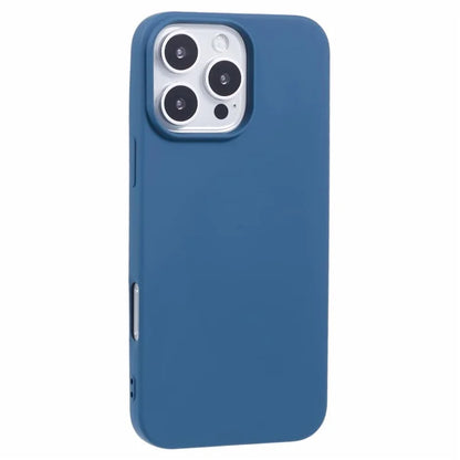 For iPhone 16 Pro Case Soft TPU Fiber Lining Protective Phone Cover