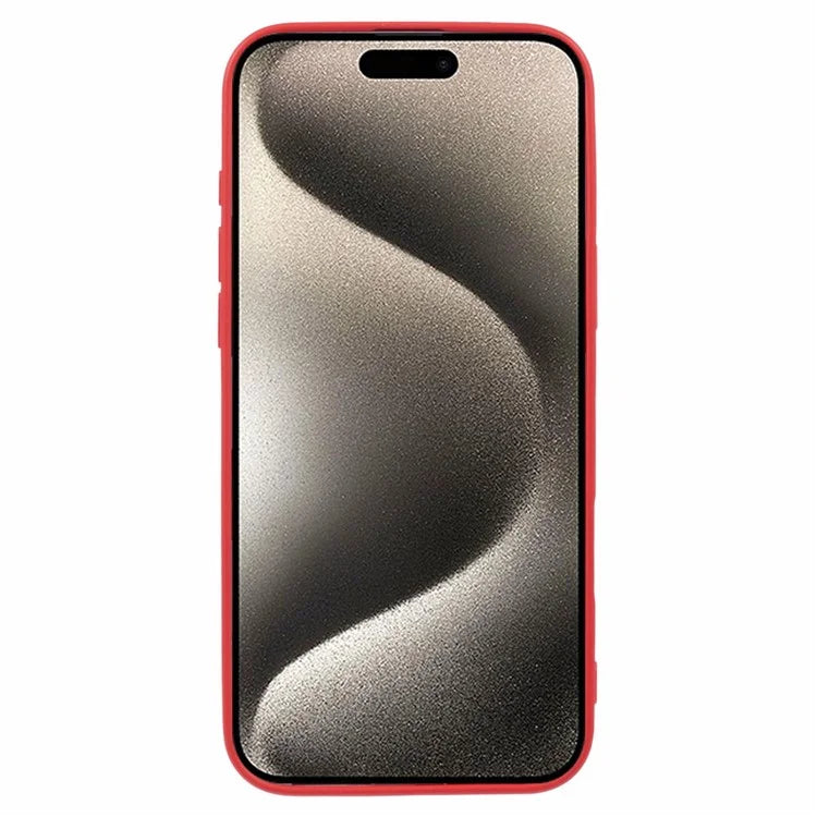 For iPhone 16 Pro Case Soft TPU Fiber Lining Protective Phone Cover