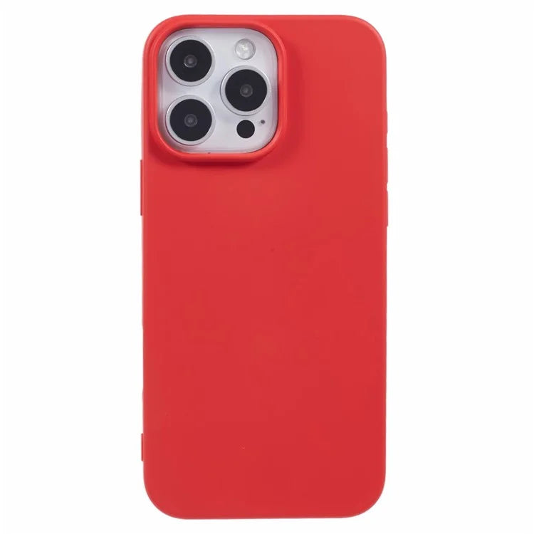 For iPhone 16 Pro Case Soft TPU Fiber Lining Protective Phone Cover