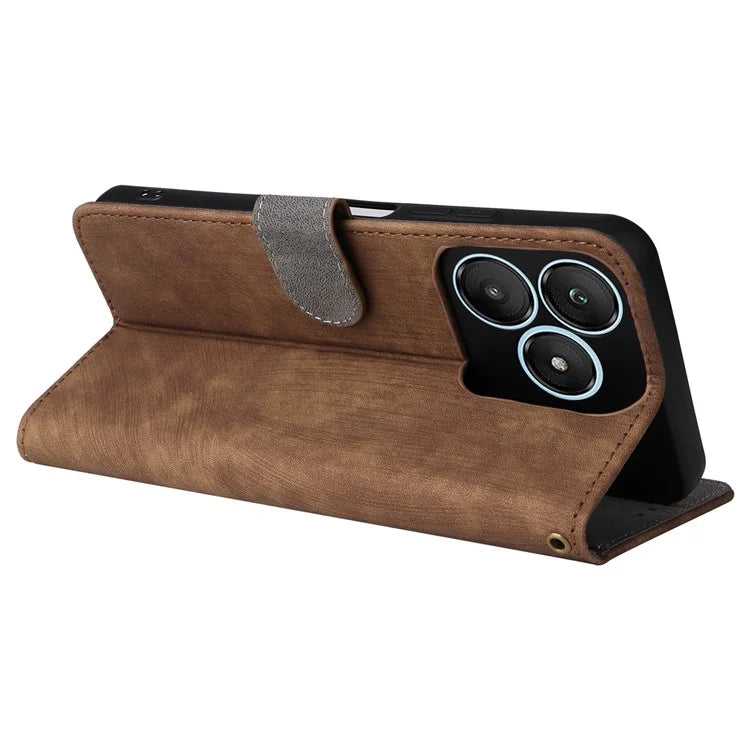 For Wiko T20 Leather Case RFID Blocking Wallet Phone Cover with Strap