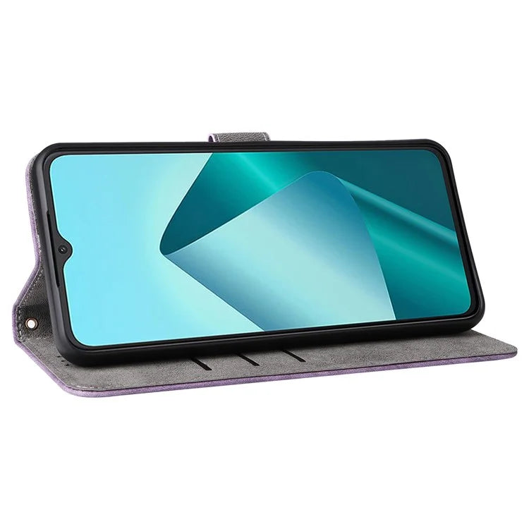 For Wiko T20 Leather Case RFID Blocking Wallet Phone Cover with Strap