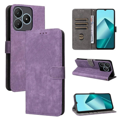 For Wiko T20 Leather Case RFID Blocking Wallet Phone Cover with Strap