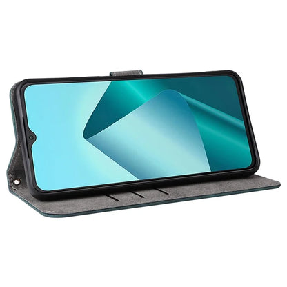 For Wiko T20 Leather Case RFID Blocking Wallet Phone Cover with Strap