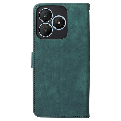 For Wiko T20 Leather Case RFID Blocking Wallet Phone Cover with Strap