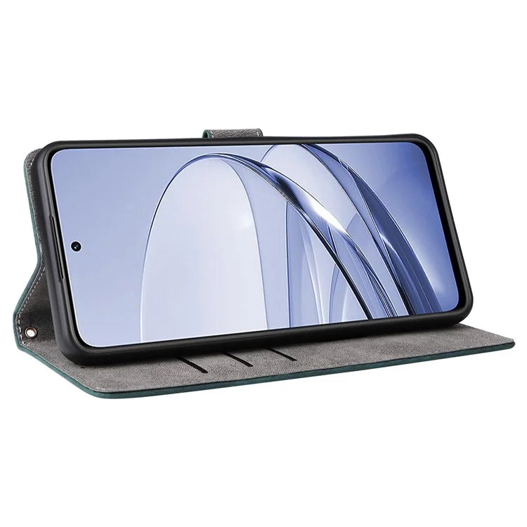 For ZTE Axon 60 ( ZTE Blade V60) Leather Case RFID Blocking Wallet Phone Cover with Strap