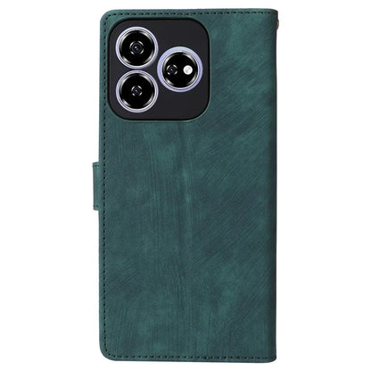 For ZTE Axon 60 ( ZTE Blade V60) Leather Case RFID Blocking Wallet Phone Cover with Strap